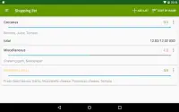 Shopping list Screen Shot 8