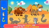 Coloring & Learn Animals - Kids Games Screen Shot 2
