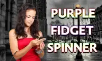 Fidget Purple Hand Spinner Screen Shot 1