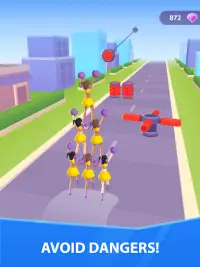 Cheerleader Run 3D Screen Shot 8