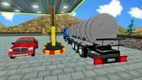 Heating Oil Tanker Truck Transport Drive Simulator Screen Shot 3