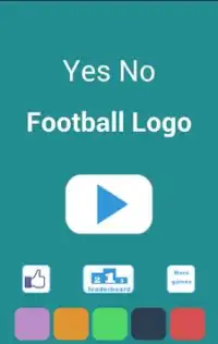 YesNo Football Logo Quiz Clubs Screen Shot 0