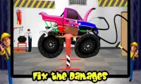 Monster Truck Repair Shop: Builder Mechanic Garage Screen Shot 0