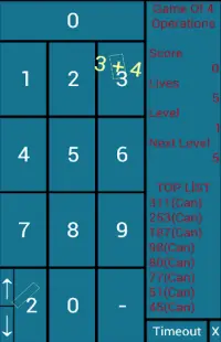 Game of Elementary Arithmetic Screen Shot 0