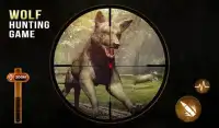 Wild Wolf Safari Animal Sniper Hunting Game Screen Shot 4