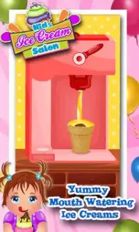 Ice Cream Maker - Kids Cooking Screen Shot 4