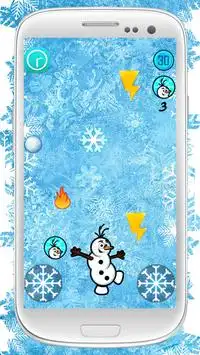Frozen снеговик игра Screen Shot 2