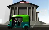 Realistic City Rickshaw Drive Screen Shot 0