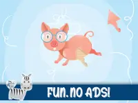Animals Puzzle 😻 🙈 🐢 🐓 🦄 Free Fun Educational Screen Shot 0