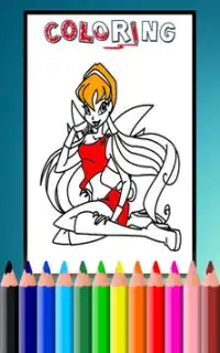 How To Color Winx Club games (Winx Club Games) Screen Shot 2