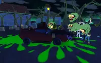Halloween Treasure Zombie Racing Quest Screen Shot 2