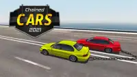 Chained Cars Impossible Stunts - Car Driving 2021 Screen Shot 8