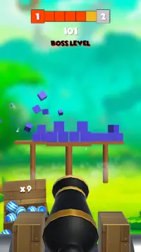 💣Cannon Ball Blaster 💣 Moving Targets💣NO ADS! Screen Shot 0