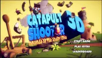 Catapult Shooter 3D💥: Revenge of the Angry King👑 Screen Shot 0