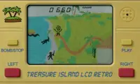 Treasure Island LCD Retro Screen Shot 0