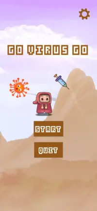 Go Virus Go: Funny Virus Game Screen Shot 0
