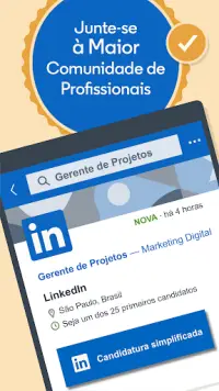 LinkedIn: Pesquisa de emprego Screen Shot 0