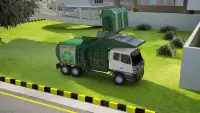 쓰레기 트럭 시뮬레이터 2016 Screen Shot 2