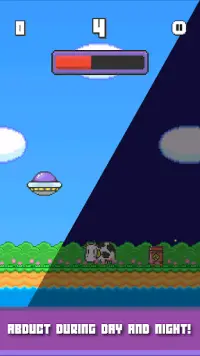 Alien Thief - 👽Cow Abduction Tap Game 🐄 Screen Shot 1