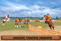 cheval stunts camion transport Screen Shot 6