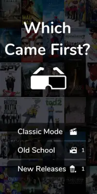Which Came First? - Movie Quiz Screen Shot 0