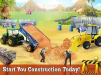 Real Road Construction Simulator - Bagger Spiele Screen Shot 5