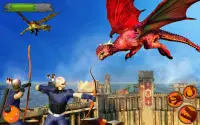 Flying Dragon Battle Simulator : City Attack Screen Shot 11