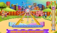 Roller Coaster Ferris Wheel Simulator-Kid Carnival Screen Shot 11