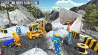 simulator excavator berat salju 2019 Screen Shot 5