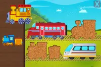 Trains Jigsaw Puzzles for Kids Screen Shot 1
