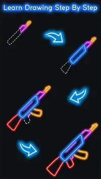 How to Draw Glow Weapon Screen Shot 4