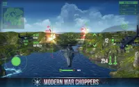 Modern War Choppers : shooter Screen Shot 5