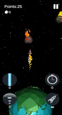 asteroids: gunner stars and comets arcade game Screen Shot 0