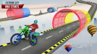 Bike Racing Stunt Bike Games Screen Shot 3