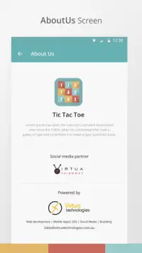 Tic Tac Toe Multiplayer Game Screen Shot 0