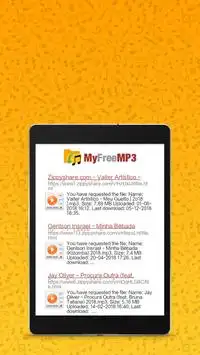 MyFreeMP3 Screen Shot 4