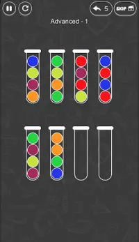 Puzzle de bolas de colores Screen Shot 0
