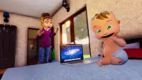 Virtual bebê Vida Simulador bebê Cuidado Jogos 3d Screen Shot 4