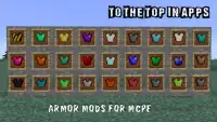 Armor mods for mcpe Screen Shot 0