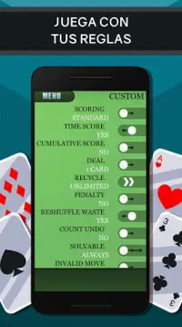 Solitario - juego de cartas Screen Shot 5