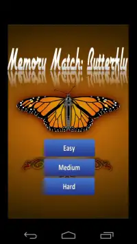 Memory Match: Butterfly Screen Shot 0