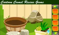 Best Escape Game - Cartoon Camel Rescue Game Screen Shot 1