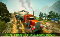 Offroad Oil Tanker Truck Transporter: Driving Sim Screen Shot 6