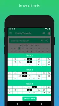 Family Tambola Board - Play Online - Housie Screen Shot 4