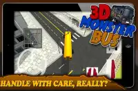 3D Monster Bus Simulator 2015 Screen Shot 12