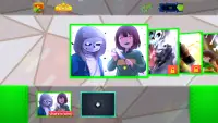 Chara and sans jigsaw game puzzle Screen Shot 0