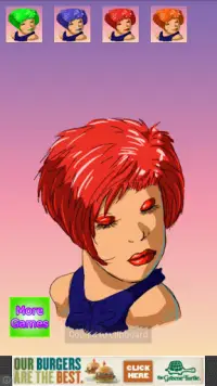 Nyoka New Hair Color Screen Shot 2