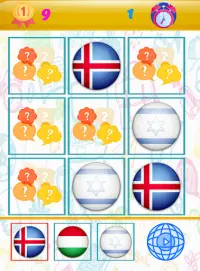 Landen Sudoku Spel voor kinderen Screen Shot 23
