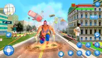 Sumo Crime City Flying Hero – Superhero Simulator Screen Shot 7