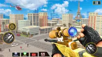 Banduk Game - Sniper Gun Games Screen Shot 5